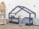 Lit cabane enfant LUCKY avec barrière de sécurité – Image 14