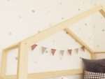 Lit cabane enfant LUCKY avec barrière de sécurité – Image 4