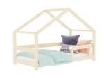 Lit cabane enfant LUCKY avec barrière de sécurité – Image 2