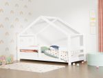 Lit cabane enfant LUCKY avec 2 barrières de sécurité – Image 3