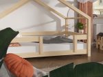 Lit cabane enfant LUCKY avec 2 barrières de sécurité – Image 6