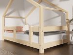 Lit cabane enfant LUCKY avec 2 barrières de sécurité – Image 8