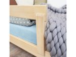 Lit simple enfant POPPI en bois avec barrière de sécurité – Image 10