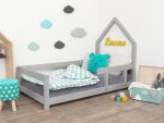 Lit simple enfant POPPI en bois avec barrière de sécurité – Image 14