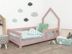 Lit simple enfant POPPI en bois avec barrière de sécurité – Image 16