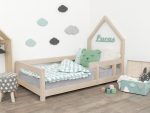 Lit simple enfant POPPI en bois avec barrière de sécurité – Image 15