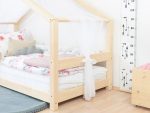 Toit de lit enfant aéré en mousseline avec protection latérale – Image 5