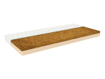 Matelas bébé BIO NATY 60×120 cm en mousse naturelle et fibres de zostère