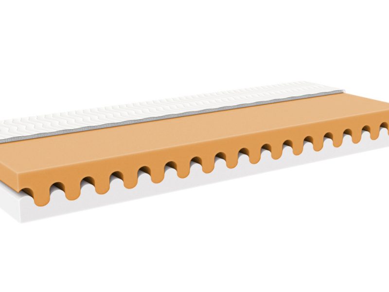Matelas enfant WAVE en mousse avec zone de ventilation