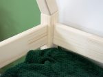 Lit tipi enfant NAKANA en bois avec barrière de sécurité fixe – Image 5