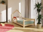 Lit simple enfant POPPI avec tête en forme de maisonnette – Image 3