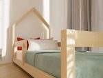Lit simple enfant POPPI avec tête en forme de maisonnette – Image 5