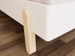 Lit simple enfant NOVA avec tête de lit rectangulaire 90x200cm au design scandinave – Image 4