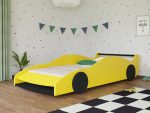Lit voiture FERRARI F40 pour enfant en bois massif 80x160 cm – Image 10