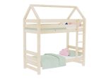 Lit superposé cabane ALPY avec échelle – 90x200 cm – Image 5