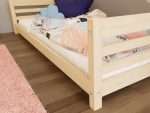 Lit enfant bas en bois BOBY avec tête et pied de lit – Image 3