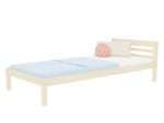 Lit simple enfant NODY pieds surélevés avec tête de lit – Image 3